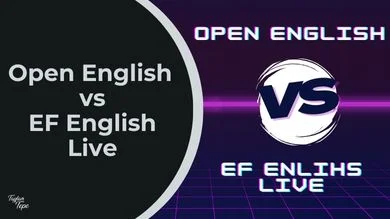 open English vs ef English live